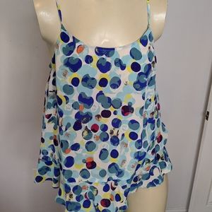 Anthropologie Maeve silk blouse